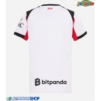 Maglie da calcio AC Milan Seconda Maglia Femminile 2025-26 Manica Corta